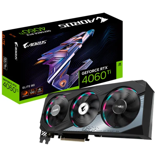 Видеокарта Gigabyte GeForce RTX 4060 Ti Elite PCI Express x8 4.0 / 8 ГБ photo 10 Видеокарта Gigabyte GeForce RTX 4060 Ti Elite PCI Express x8 4.0 / 8 ГБ photo 10