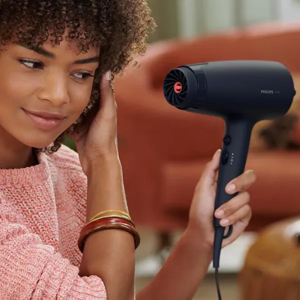 Uscător de păr Philips BHD360/20 2100 W / Blue photo 6