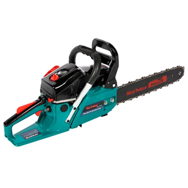 Fierăstrău cu lanţ Micul Padurar 5200 pe benzină/ Green photo 4