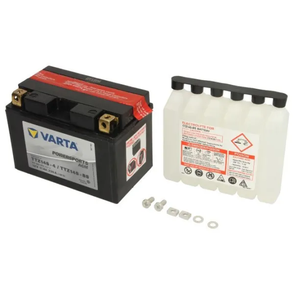 Вспомогательный аккумулятор Varta TTZ14S-BS AGM 230A photo 2