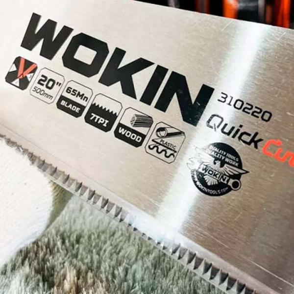 Fierăstrău manual pentru lemn Wokin 310222 550 mm/ Oțel photo 3