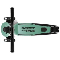 Детский трёхколёсный самокат Scoot and Ride Highway Kick 5 Led (96438) 80 кг/ Зелёный photo 2