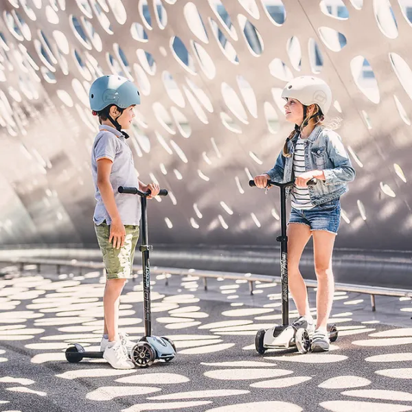 Детский трёхколёсный самокат Scoot and Ride Highway Kick 5 Led (96436) 80 кг/ Оранжевый photo 6