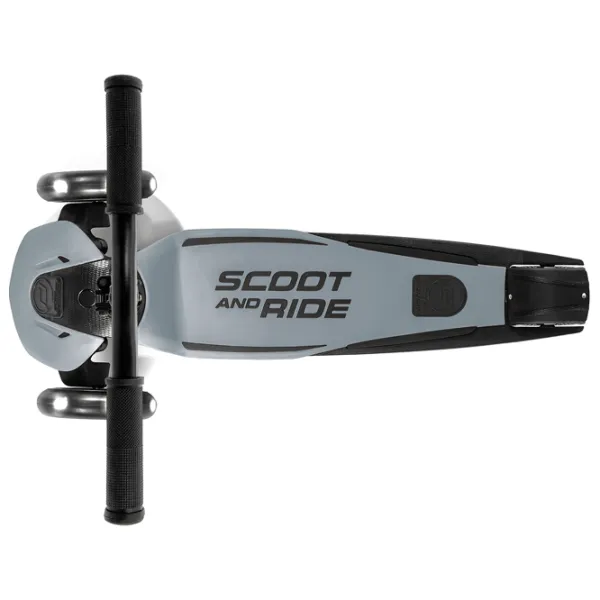 Trotinetă pentru copii cu trei roți Scoot and Ride Highway Kick 5 Led (96434) 80 kg/ Blue photo 2