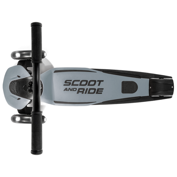 Trotinetă pentru copii cu trei roți Scoot and Ride Highway Kick 5 Led (96434) 80 kg/ Blue photo 2