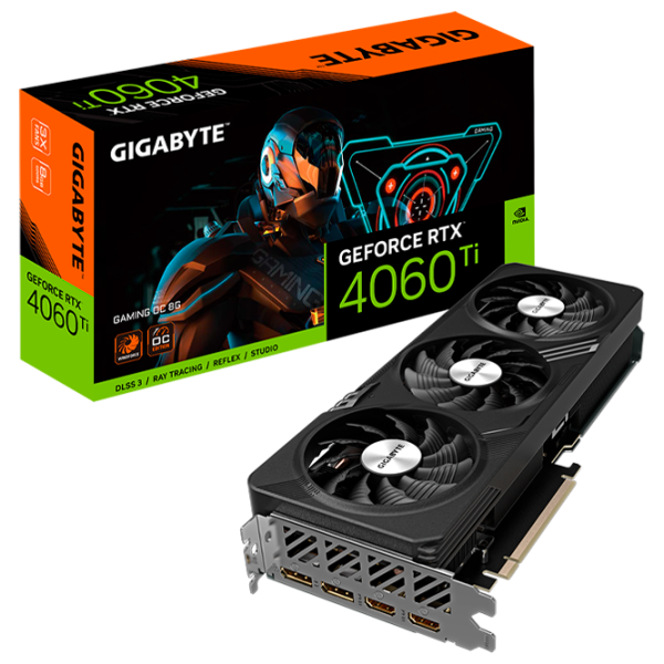 Placă video Gigabyte GIGABYTE GeForce RTX 4060 Ti GAMING OC PCI Express x8 4.0 / 8 GB photo 4 Placă video Gigabyte GIGABYTE GeForce RTX 4060 Ti GAMING OC PCI Express x8 4.0 / 8 GB photo 4