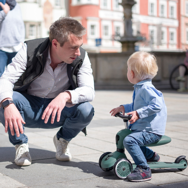 Детский трёхколёсный самокат Scoot and Ride Highway Kick 1 (96069) 50 кг/ Зелёный photo 5