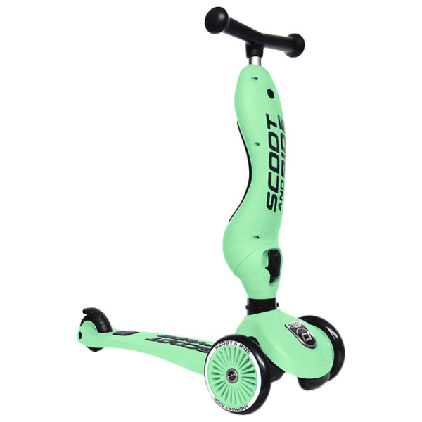 Детский трёхколёсный самокат Scoot and Ride Highway Kick 1 (96355) 50 кг/ Зелёный photo 2