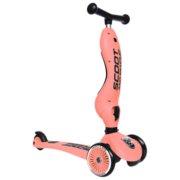 Детский трёхколёсный самокат Scoot and Ride Highway Kick 1 (96353) 50 кг/ Розовый photo 2