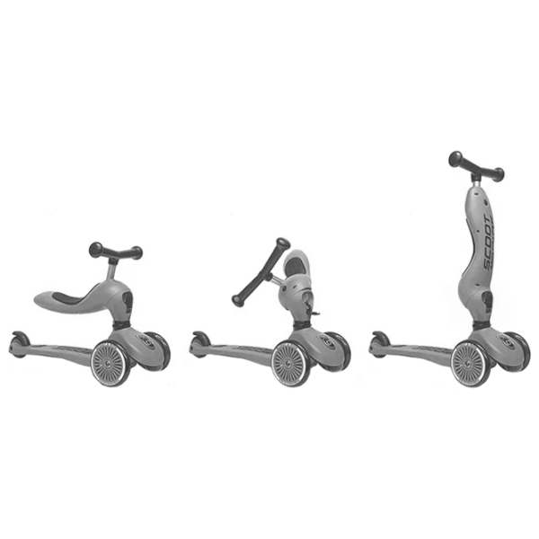 Детский трёхколёсный самокат Scoot and Ride Highway Kick 1 (96353) 50 кг/ Розовый photo 3