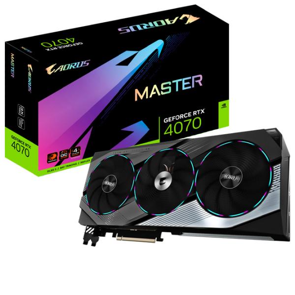 Placă video Gigabyte GIGABYTE AORUS GeForce RTX 4070 MASTER PCI Express x16 4.0 / 12 GB photo 9 Placă video Gigabyte GIGABYTE AORUS GeForce RTX 4070 MASTER PCI Express x16 4.0 / 12 GB photo 9