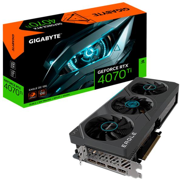 Видеокарта Gigabyte GIGABYTE GeForce RTX 4070 Ti EAGLE OC PCI Express x16 4.0 / 12 ГБ photo 7