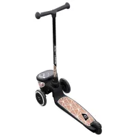 Trotinetă pentru copii cu trei roți Scoot and Ride Highway Kick 2 Lifestyle (96526) 50 kg/ Brown photo 2