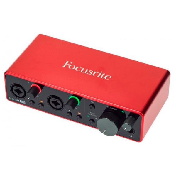 Аудио интерфейс Focusrite Scarlett 2i2 3rd Gen Studio 192 кГц/ 20 Гц - 20 кГц/ Красный photo 3