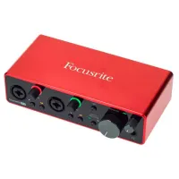 Interfață audio Focusrite Scarlett 2i2 3rd Gen Studio 192 kHz/ 20 Hz - 20 kHz/ Red photo 3