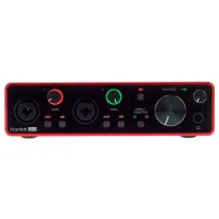 Interfață audio Focusrite Scarlett 2i2 3rd Gen Studio 192 kHz/ 20 Hz - 20 kHz/ Red photo 4