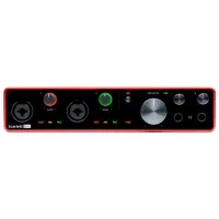 Interfață audio Focusrite Scarlett 8i6 3rd Gen 192 kHz/ 20 Hz - 20 kHz/ Red photo 3