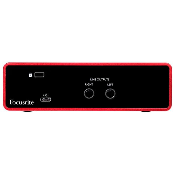 Аудио интерфейс Focusrite Scarlett Solo 3rd Gen Studio 192 кГц/ 20 Гц - 20 кГц/ Красный photo 3
