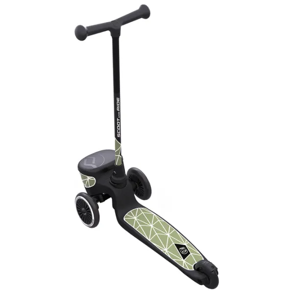 Детский трёхколёсный самокат Scoot and Ride Highway Kick 2 Lifestyle (96525) 50 кг/ Зелёный photo 2