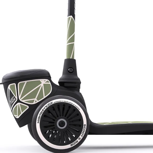 Детский трёхколёсный самокат Scoot and Ride Highway Kick 2 Lifestyle (96525) 50 кг/ Зелёный photo 3