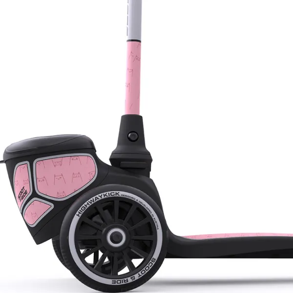 Детский трёхколёсный самокат Scoot and Ride Highway Kick 2 Lifestyle (96528) 50 кг/ Розовый photo 3