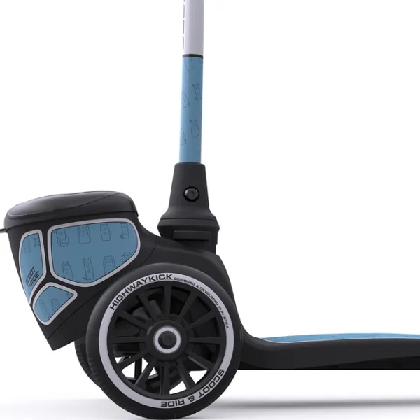 Детский трёхколёсный самокат Scoot and Ride Highway Kick 2 Lifestyle (96527) 50 кг/ Синий photo 3