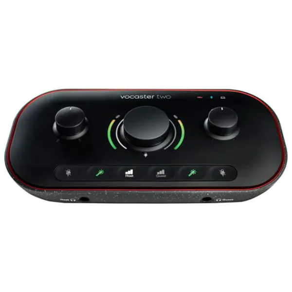 Аудио интерфейс Focusrite Vocaster Two 20 Гц - 20 кГц/ Черный photo 2