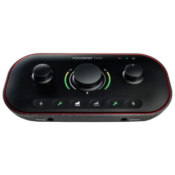 Аудио интерфейс Focusrite Vocaster Two 20 Гц - 20 кГц/ Черный photo 2