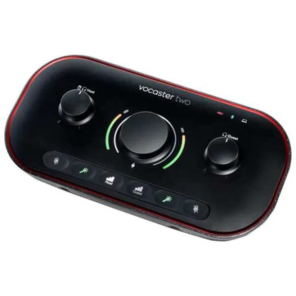 Аудио интерфейс Focusrite Vocaster Two 20 Гц - 20 кГц/ Черный photo 3
