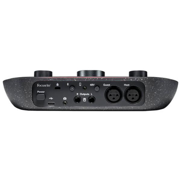 Аудио интерфейс Focusrite Vocaster Two 20 Гц - 20 кГц/ Черный photo 4