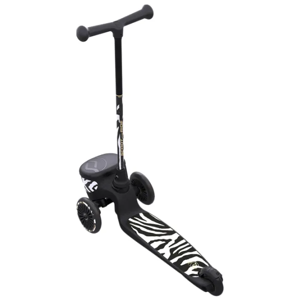 Trotinetă pentru copii cu trei roți Scoot and Ride Highway Kick 2 Lifestyle (96523) 50 kg/ Black photo 2