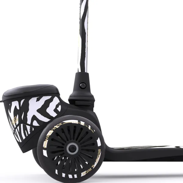 Trotinetă pentru copii cu trei roți Scoot and Ride Highway Kick 2 Lifestyle (96523) 50 kg/ Black photo 3