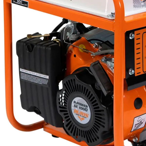 Generator de curent Ruris GE 1000 (industrial) 220 V Benzină/ 1 kW photo 2