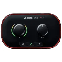 Interfață audio Focusrite Vocaster One Studio Kit 20 Hz - 20 kHz/ Black photo 2