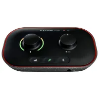Interfață audio Focusrite Vocaster One Studio Kit 20 Hz - 20 kHz/ Black photo 3