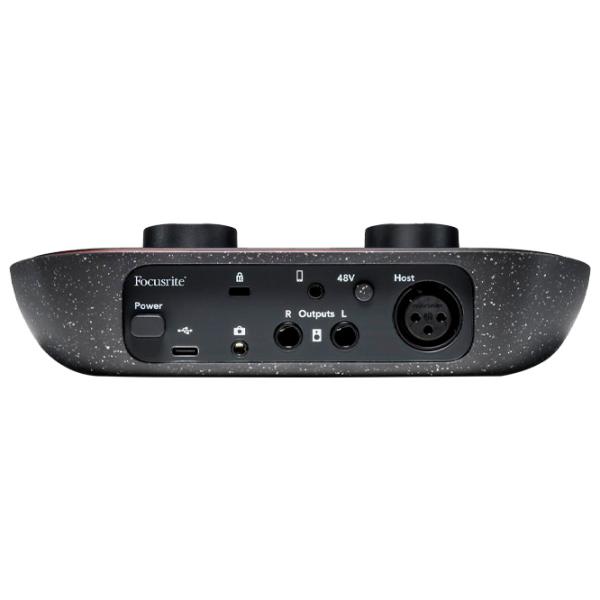 Аудио интерфейс Focusrite Vocaster One Studio Kit 20 Гц - 20 кГц/ Черный photo 4