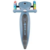 Детский трёхколёсный самокат Globber Primo Foldable Lights (7239-001) 50 кг/ Синий photo 2