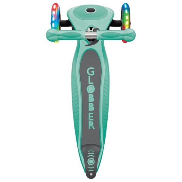 Trotinetă pentru copii cu trei roți Globber Primo Foldable Premium (7240-003) 50 kg/ Mint photo 4 Trotinetă pentru copii cu trei roți Globber Primo Foldable Premium (7240-003) 50 kg/ Mint photo 4