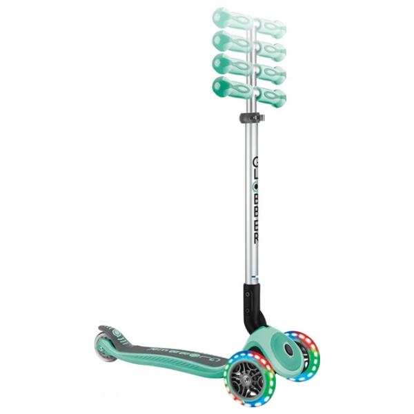 Trotinetă pentru copii cu trei roți Globber Primo Foldable Premium (7240-003) 50 kg/ Mint photo 6 Trotinetă pentru copii cu trei roți Globber Primo Foldable Premium (7240-003) 50 kg/ Mint photo 6