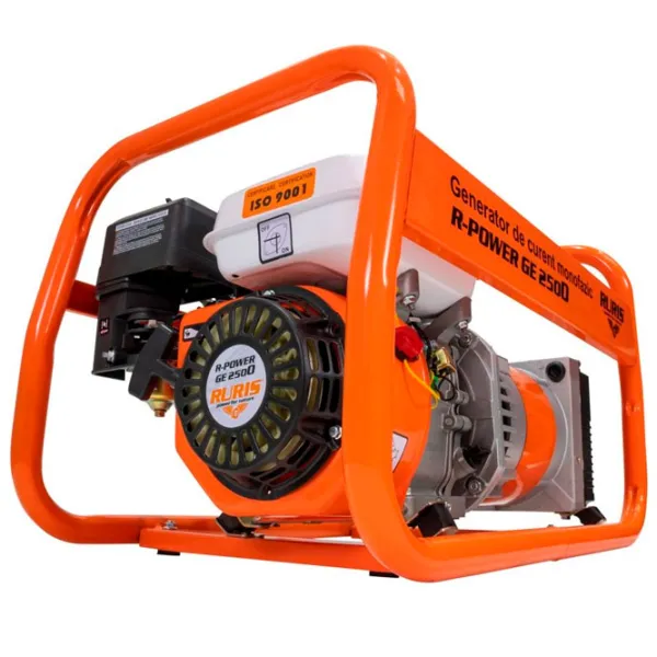 Generator de curent Ruris GE 2500 (industrial) 220 V Benzină/ 2.5 kW photo 3
