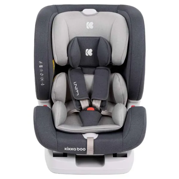 Детское автокресло Kikka Boo 4 in 1  0 месяцев - 12 лет / 36 кг / Серый photo 2 Детское автокресло Kikka Boo 4 in 1  0 месяцев - 12 лет / 36 кг / Серый photo 2