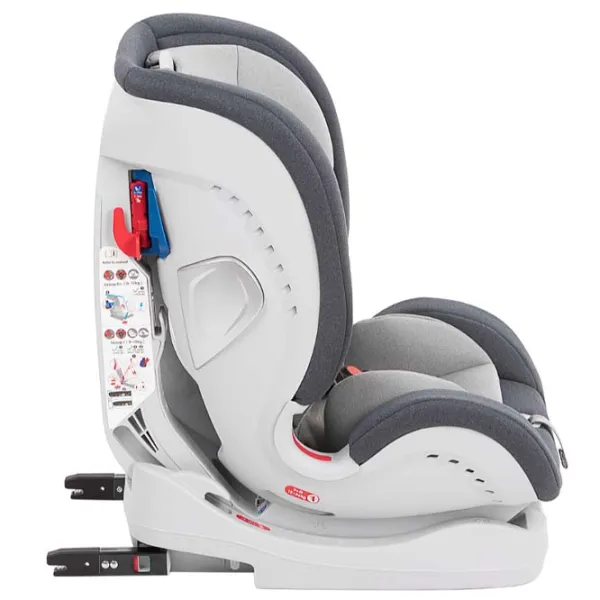 Детское автокресло Kikka Boo 4 in 1  0 месяцев - 12 лет / 36 кг / Серый photo 5 Детское автокресло Kikka Boo 4 in 1  0 месяцев - 12 лет / 36 кг / Серый photo 5