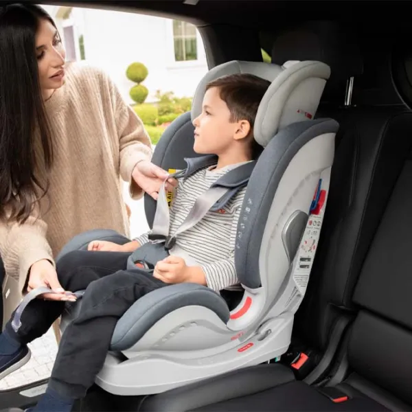 Детское автокресло Kikka Boo 4 in 1  0 месяцев - 12 лет / 36 кг / Серый photo 7 Детское автокресло Kikka Boo 4 in 1  0 месяцев - 12 лет / 36 кг / Серый photo 7