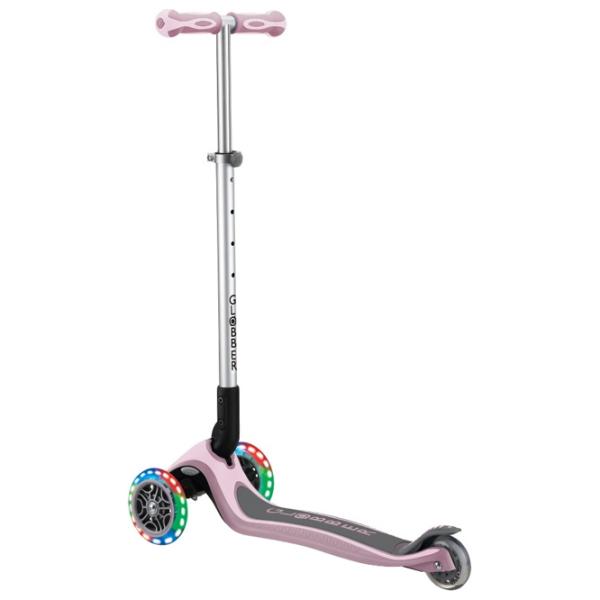 Trotinetă pentru copii cu trei roți Globber Primo Foldable Premium (7240-001) 50 kg/ Lilac photo 3 Trotinetă pentru copii cu trei roți Globber Primo Foldable Premium (7240-001) 50 kg/ Lilac photo 3