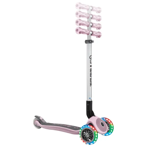 Trotinetă pentru copii cu trei roți Globber Primo Foldable Premium (7240-001) 50 kg/ Lilac photo 6 Trotinetă pentru copii cu trei roți Globber Primo Foldable Premium (7240-001) 50 kg/ Lilac photo 6