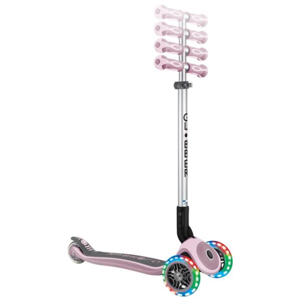 Trotinetă pentru copii cu trei roți Globber Primo Foldable Premium (7240-001) 50 kg/ Lilac photo 6 Trotinetă pentru copii cu trei roți Globber Primo Foldable Premium (7240-001) 50 kg/ Lilac photo 6