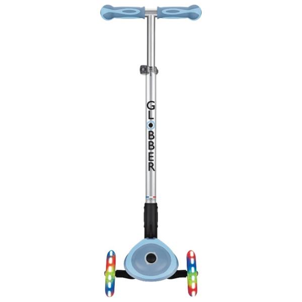 Trotinetă pentru copii cu trei roți Globber Primo Foldable Premium (7240-002) 50 kg/ Blue photo 2 Trotinetă pentru copii cu trei roți Globber Primo Foldable Premium (7240-002) 50 kg/ Blue photo 2