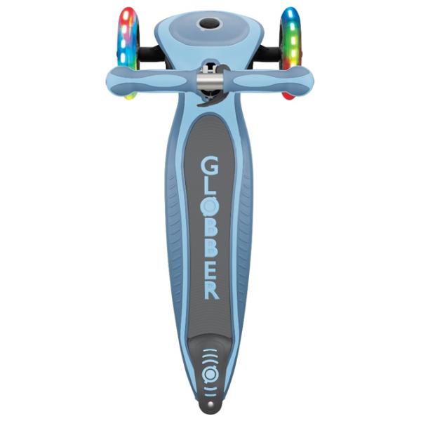 Trotinetă pentru copii cu trei roți Globber Primo Foldable Premium (7240-002) 50 kg/ Blue photo 4 Trotinetă pentru copii cu trei roți Globber Primo Foldable Premium (7240-002) 50 kg/ Blue photo 4