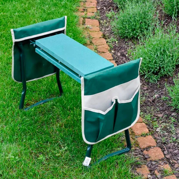 Scaun de grădină Jumi OM-885974 Metal/ Stofă/ Green photo 4