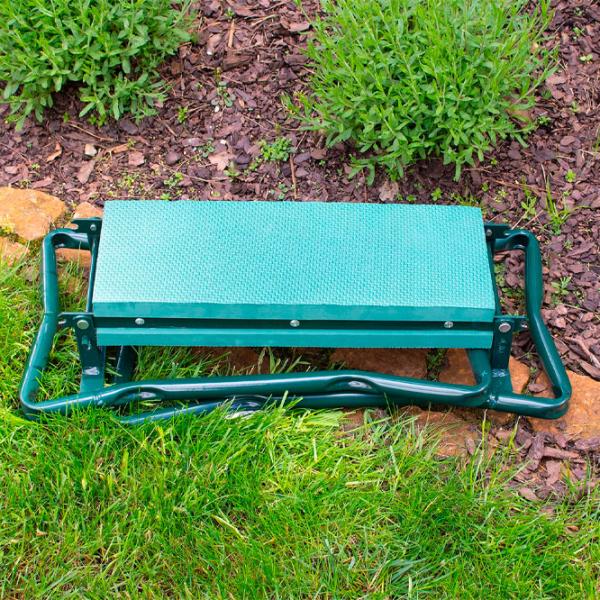 Scaun de grădină Jumi OM-885974 Metal/ Stofă/ Green photo 6